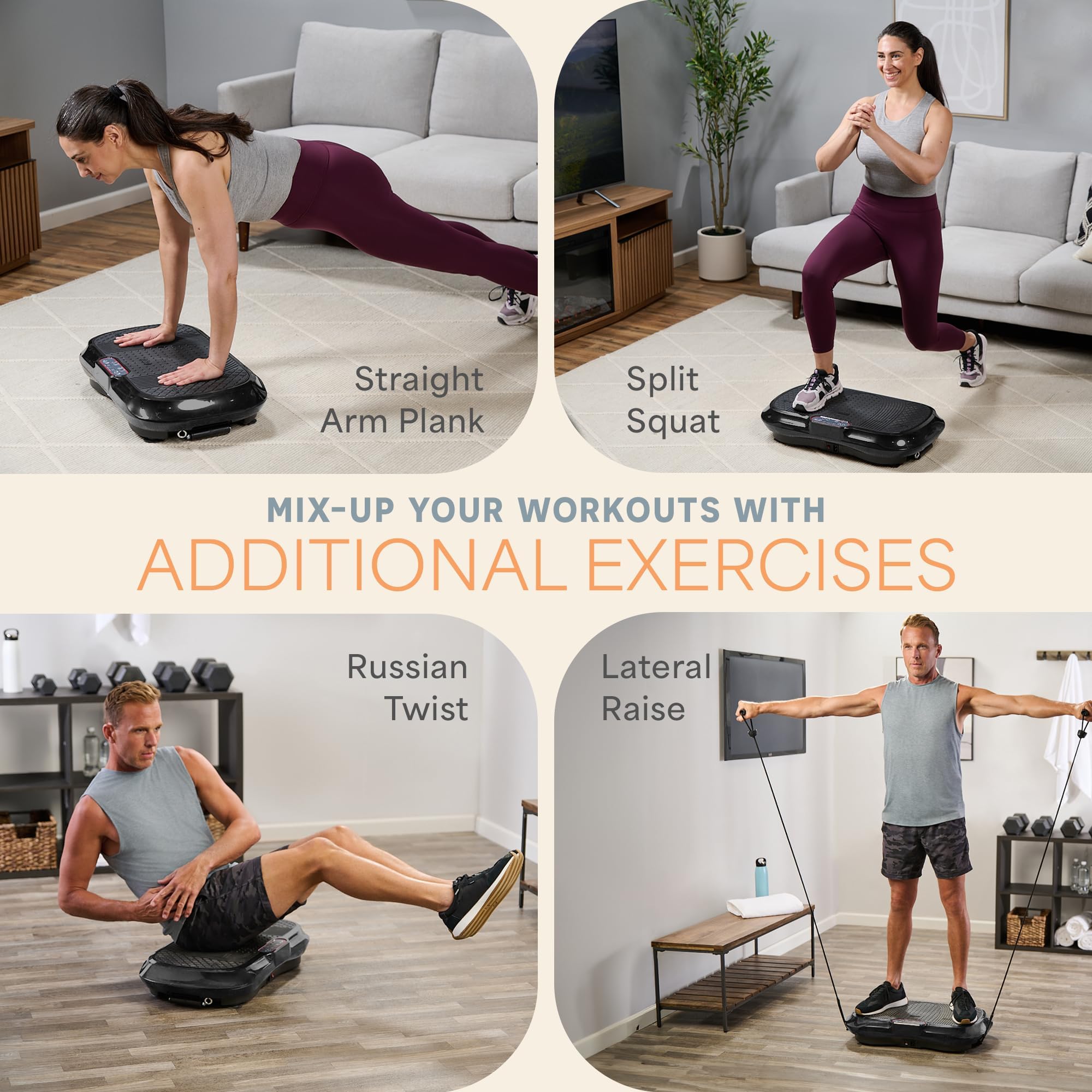 Waver Vibration Plate – High-Intensity Full Body Workout & Toning Machine