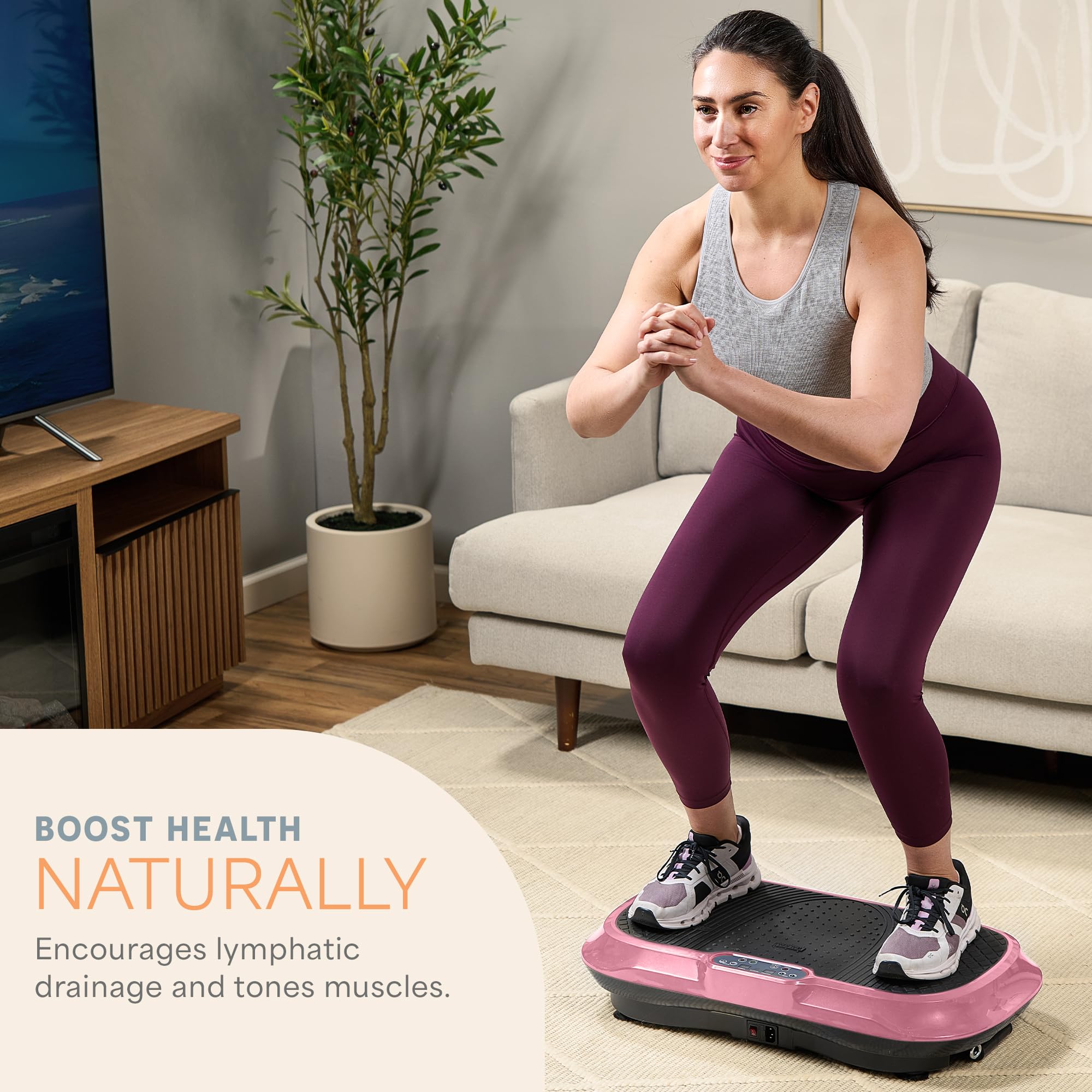 Waver Vibration Plate – High-Intensity Full Body Workout & Toning Machine
