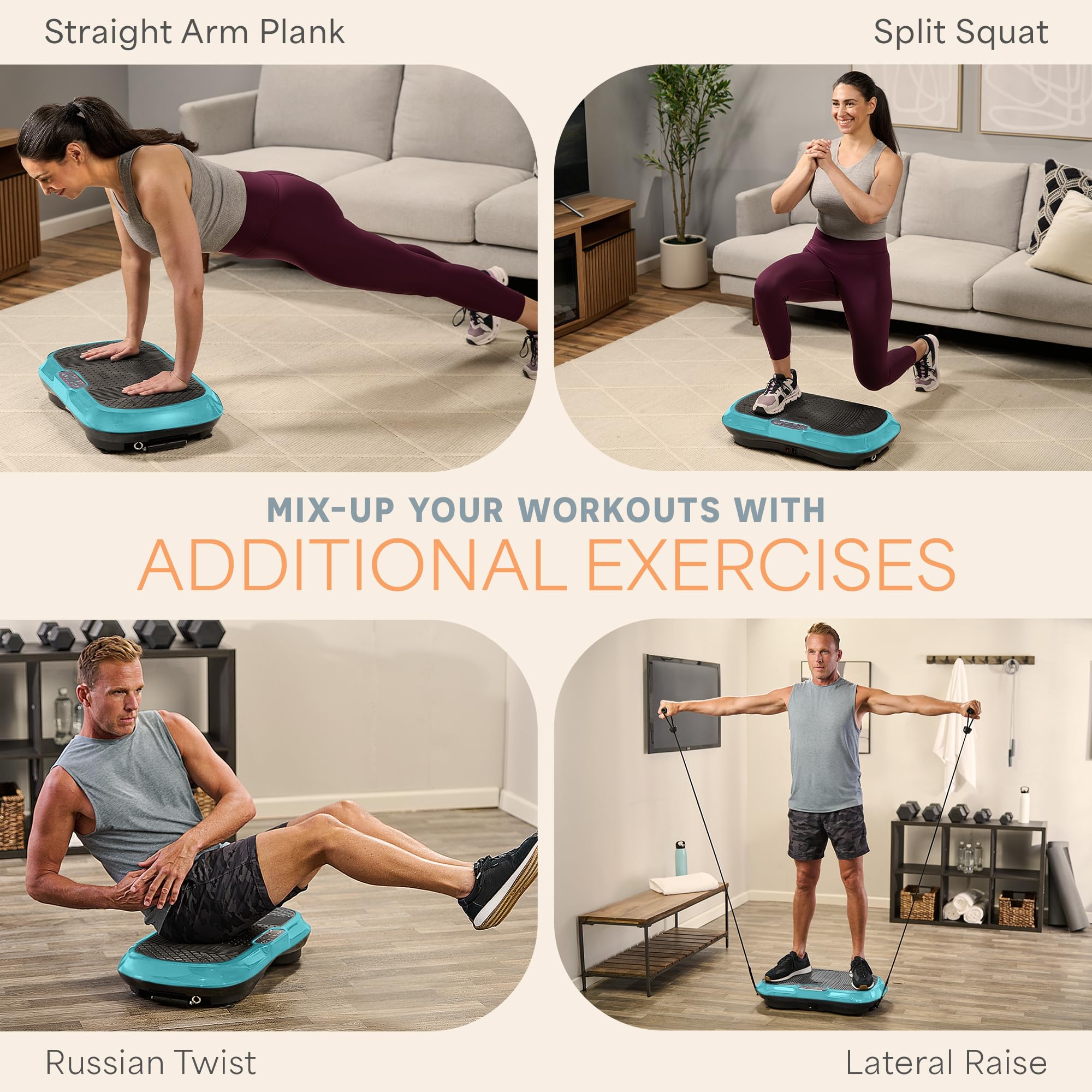 Waver Vibration Plate – High-Intensity Full Body Workout & Toning Machine