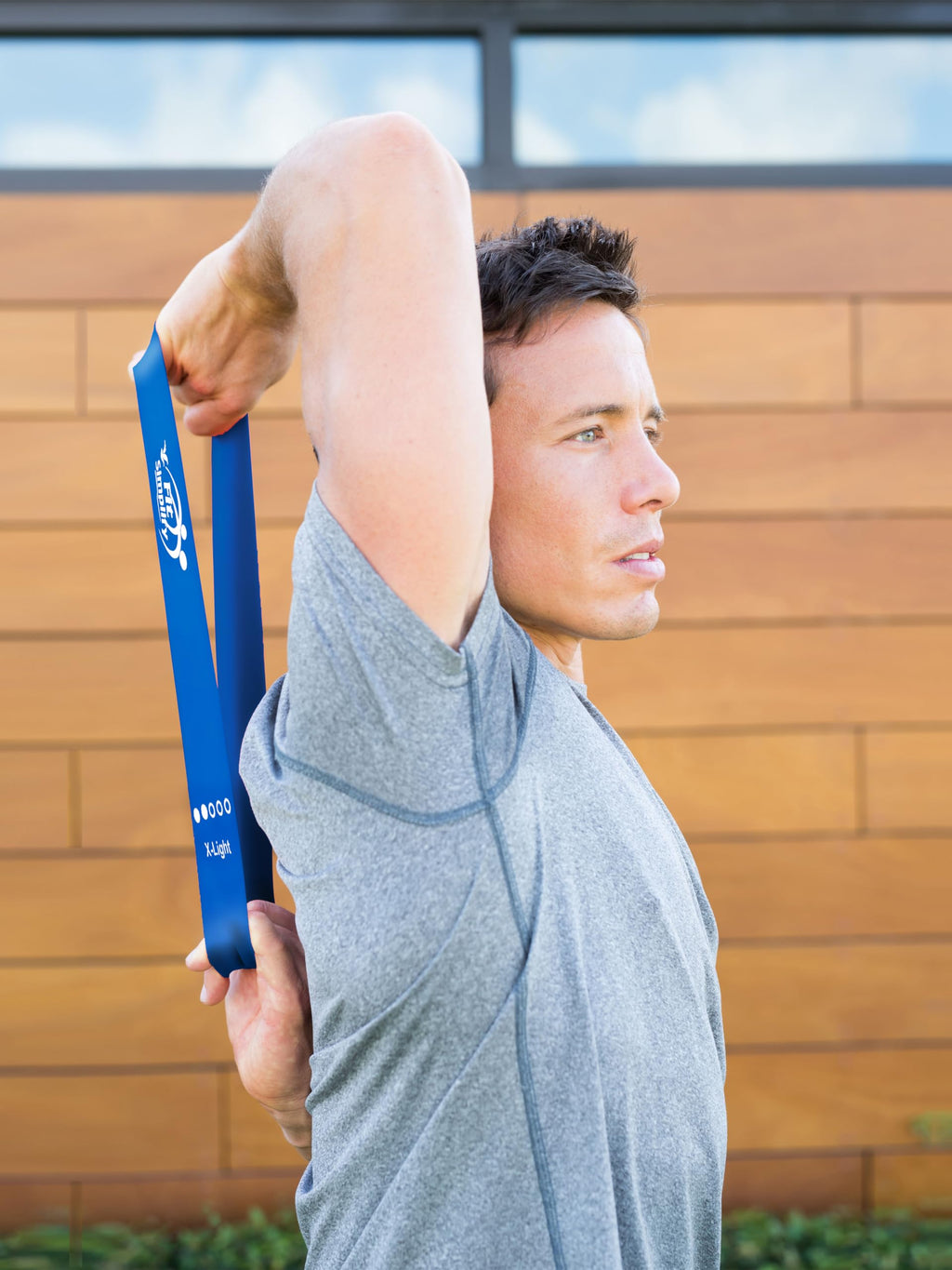Resistance Loop Bands Set of 5 – Exercise Bands with Guide & Carry Bag