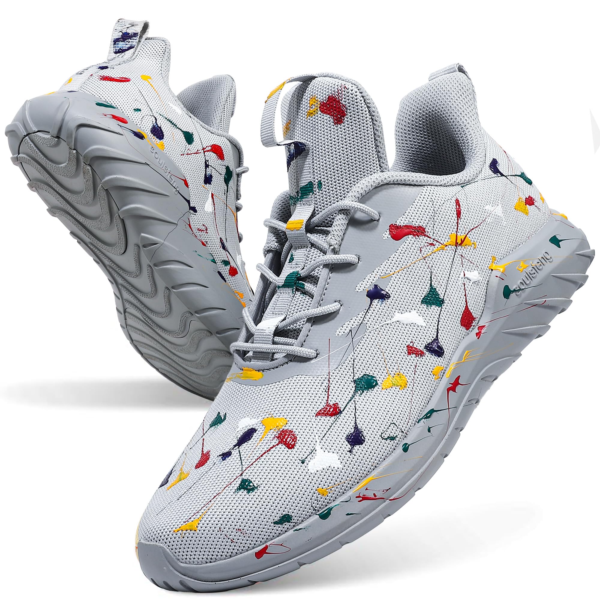 Men's Lightweight Running Shoes – Stylish Breathable Athletic Sneakers