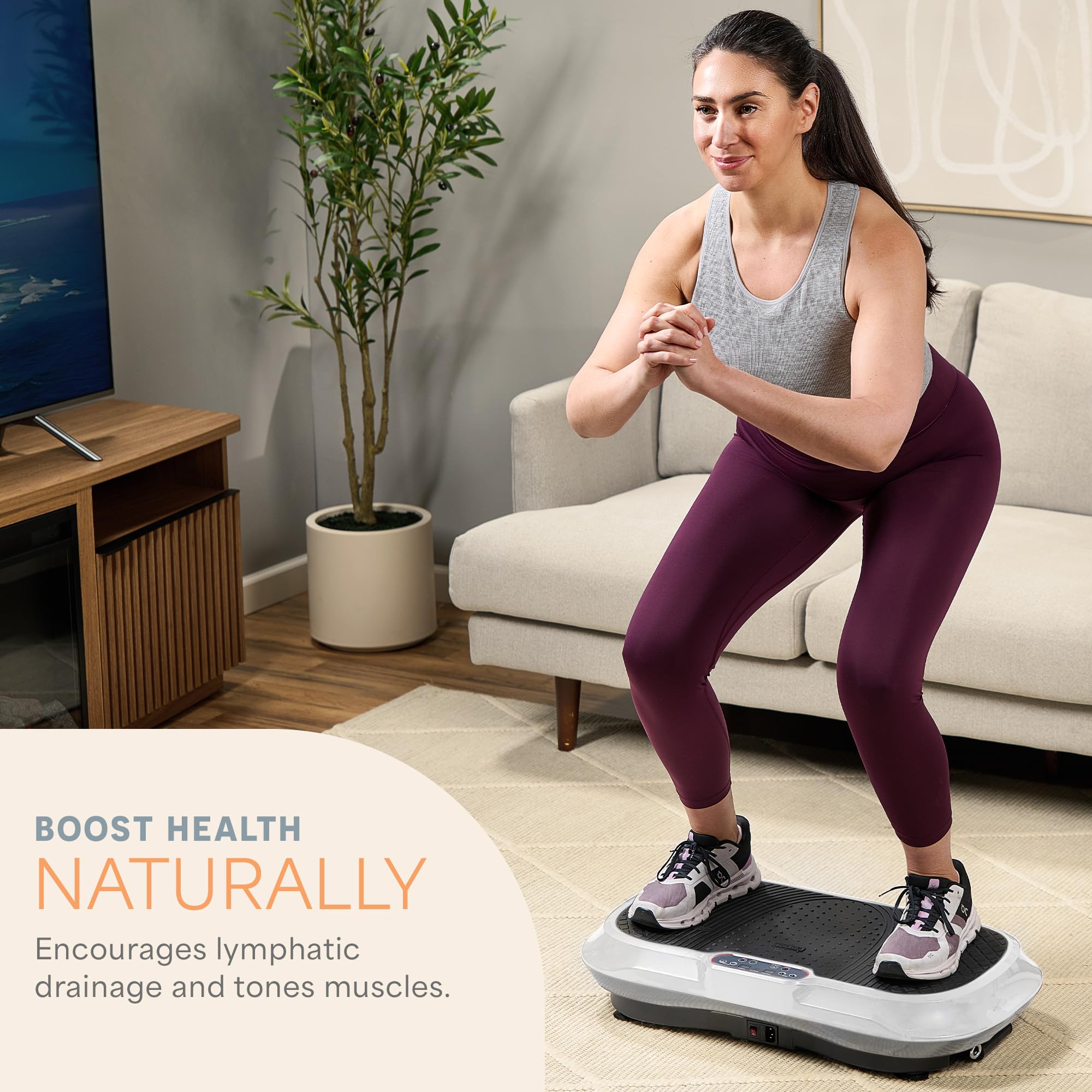 Waver Vibration Plate – High-Intensity Full Body Workout & Toning Machine
