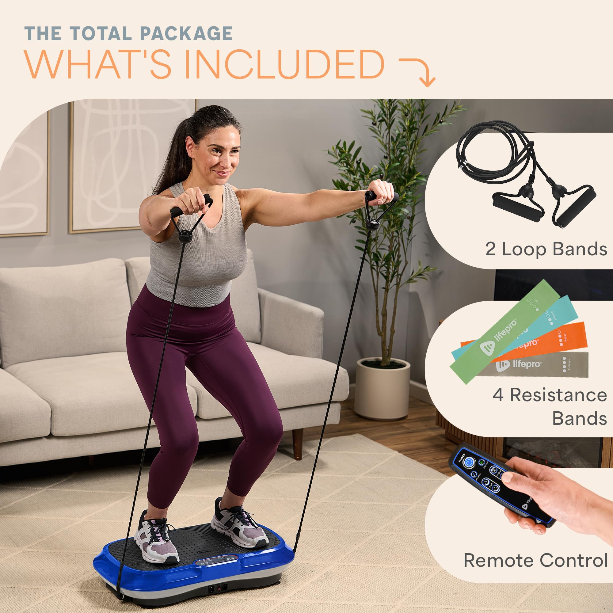 Waver Vibration Plate – High-Intensity Full Body Workout & Toning Machine