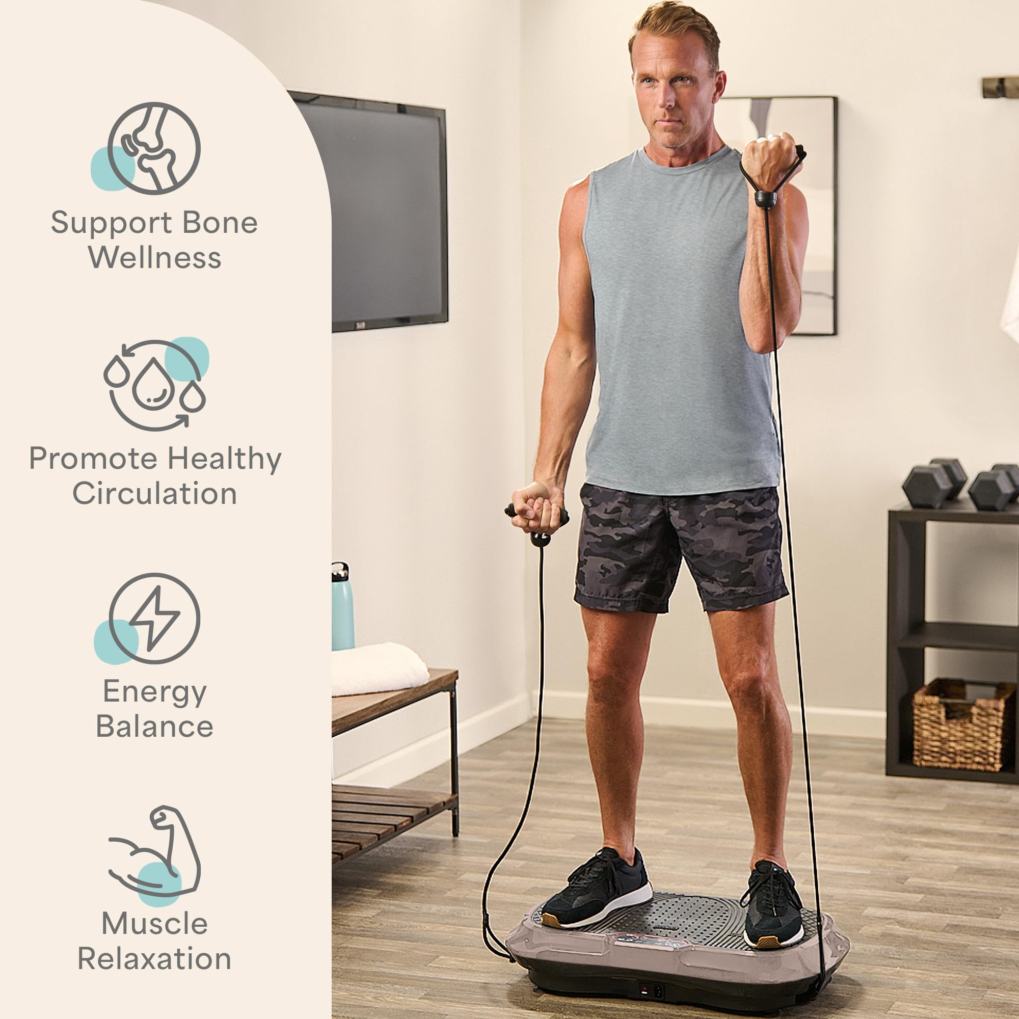 Waver Vibration Plate – High-Intensity Full Body Workout & Toning Machine