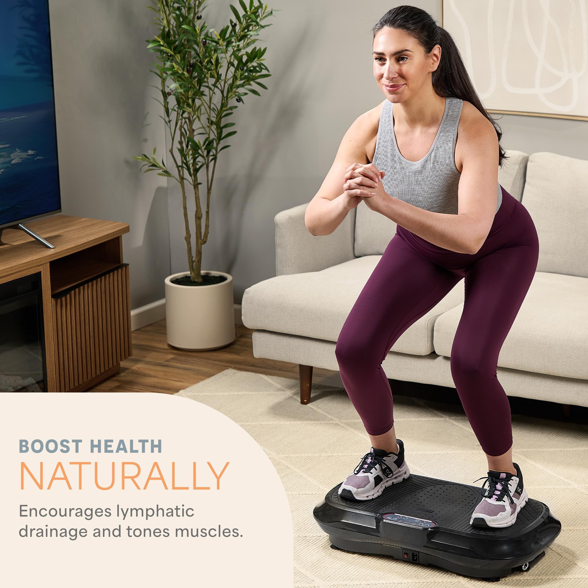 Waver Vibration Plate – High-Intensity Full Body Workout & Toning Machine