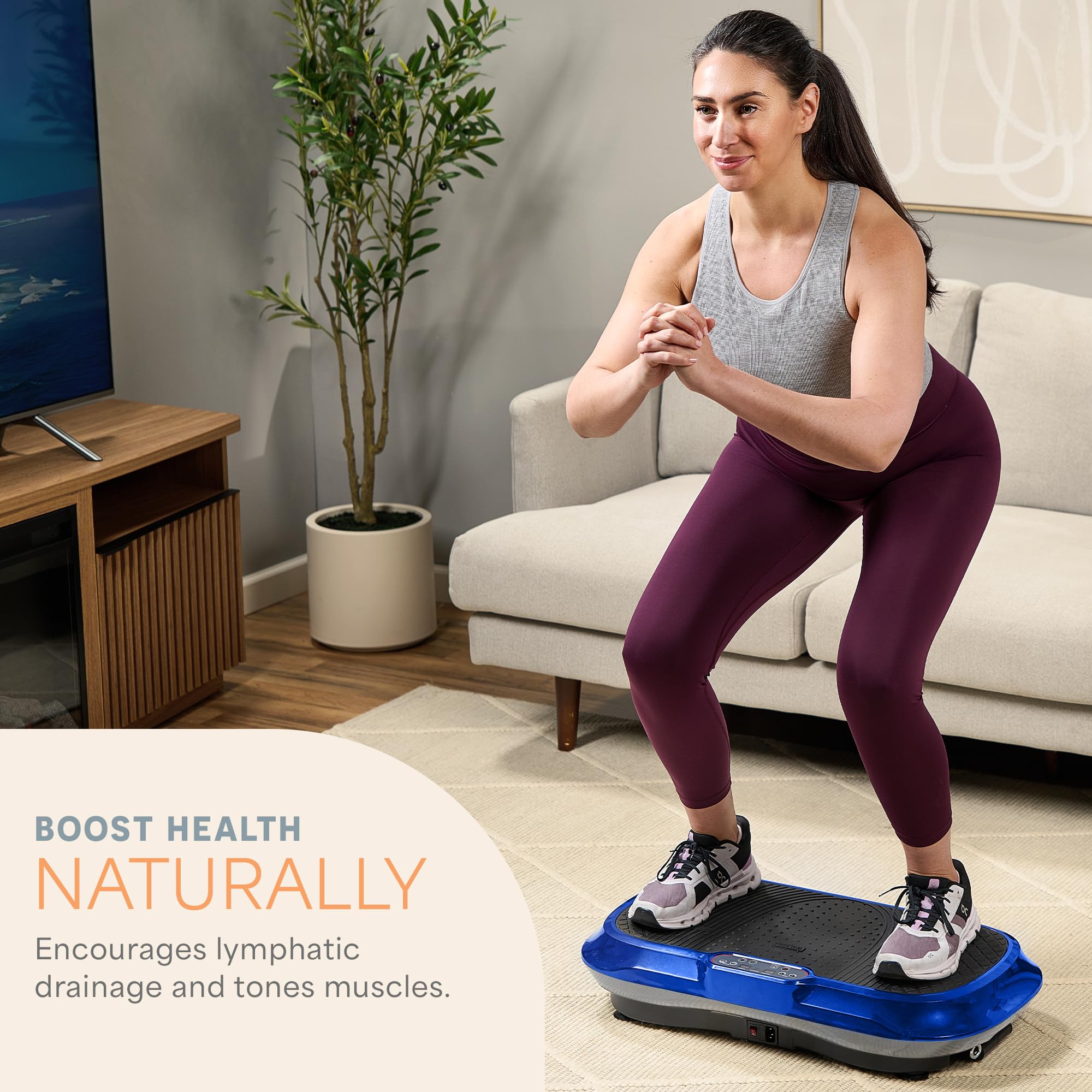 Waver Vibration Plate – High-Intensity Full Body Workout & Toning Machine