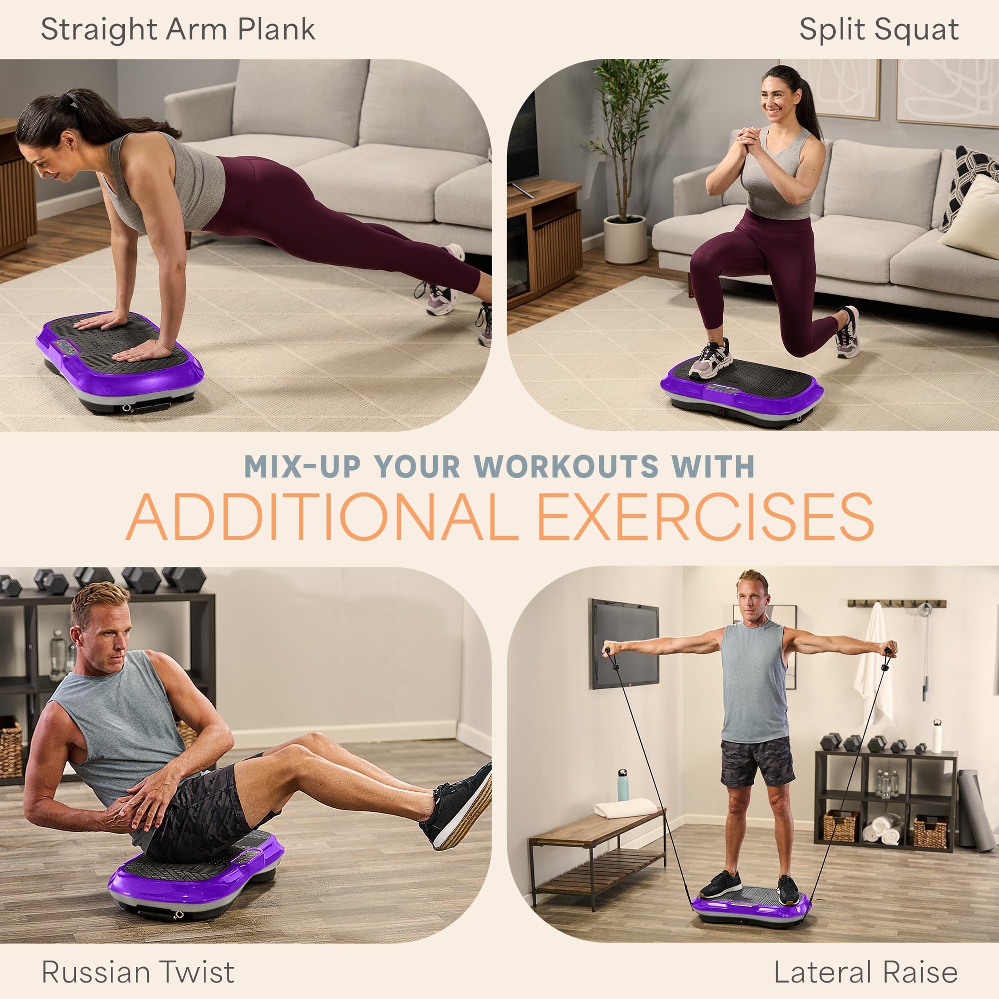 Waver Vibration Plate – High-Intensity Full Body Workout & Toning Machine