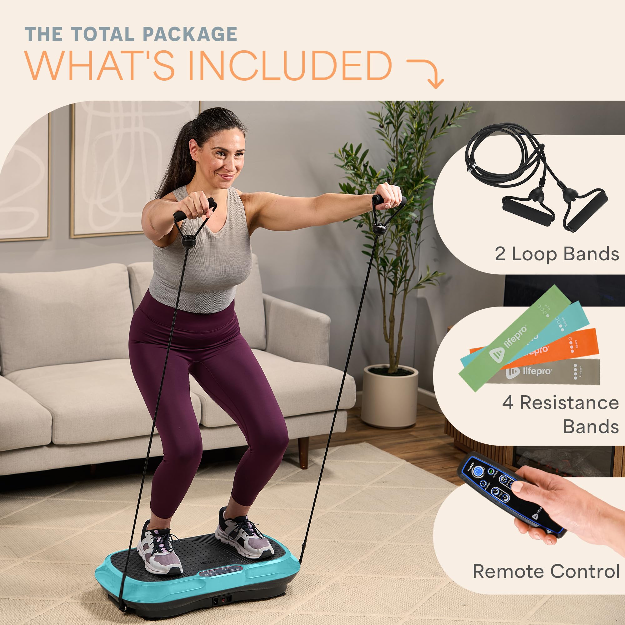 Waver Vibration Plate – High-Intensity Full Body Workout & Toning Machine