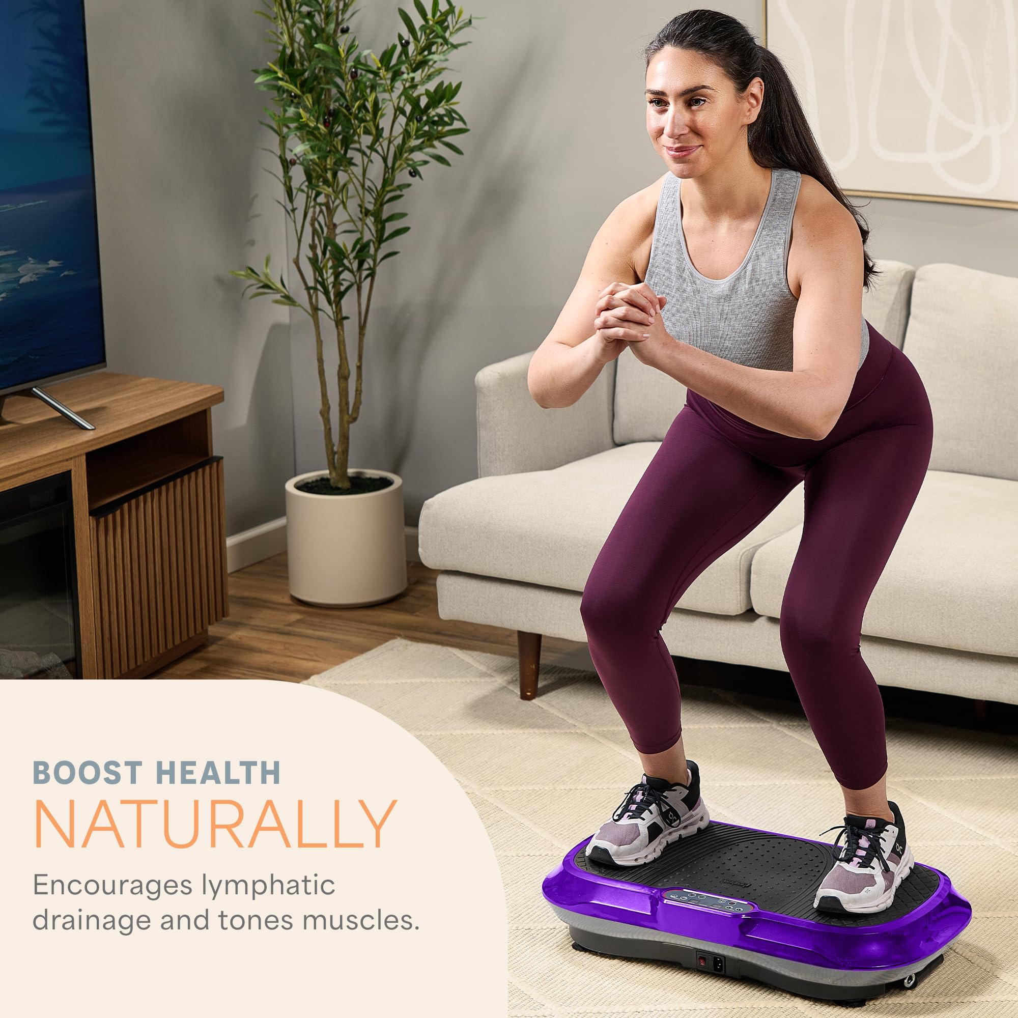 Waver Vibration Plate – High-Intensity Full Body Workout & Toning Machine