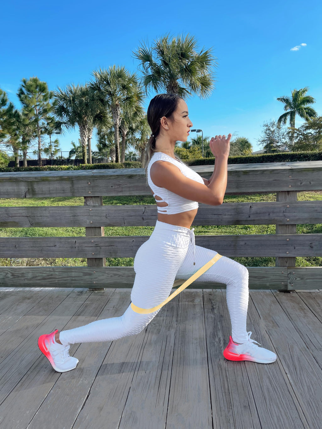 Resistance Loop Bands Set of 5 – Exercise Bands with Guide & Carry Bag