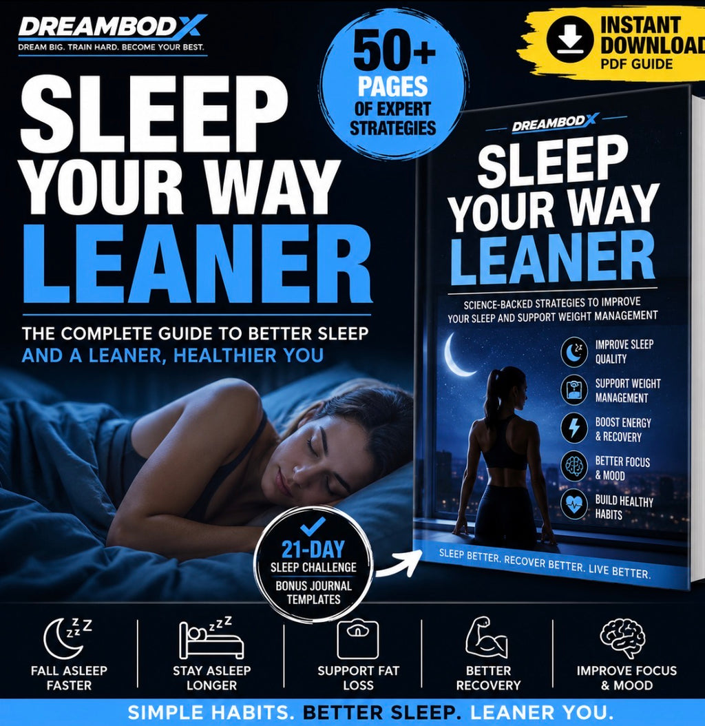 Sleep Your Way Leaner | Sleep & Weight Loss Guide | Better Sleep eBook PDF | Healthy Sleep Habits