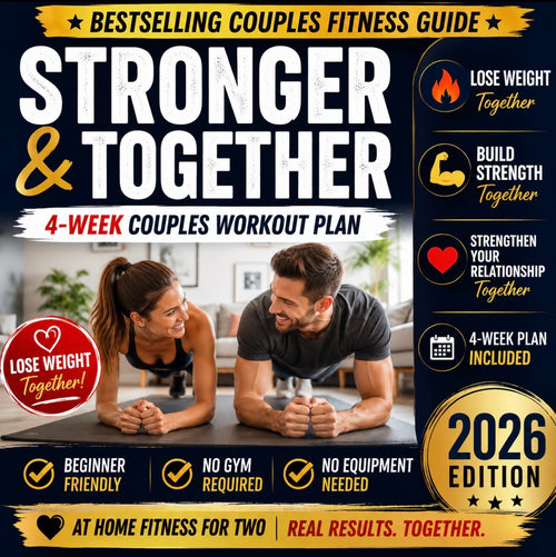 Couples Workout Challenge – Home Workout Plan for Two (Instant Download eBook)