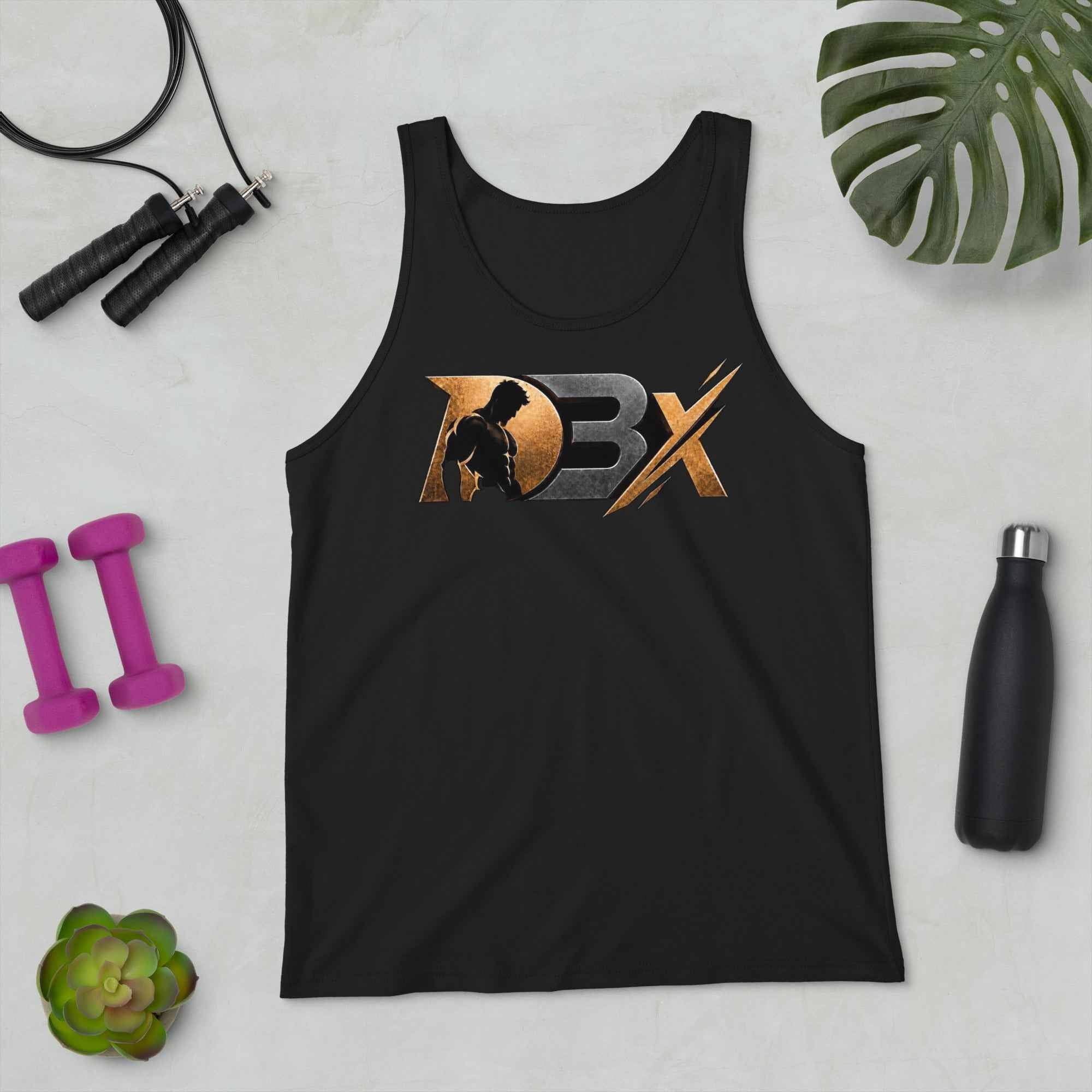 DreamBodX Premium Training Tank Top – Black